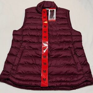 NWT 32 Degrees Puff Vest, Purple size M